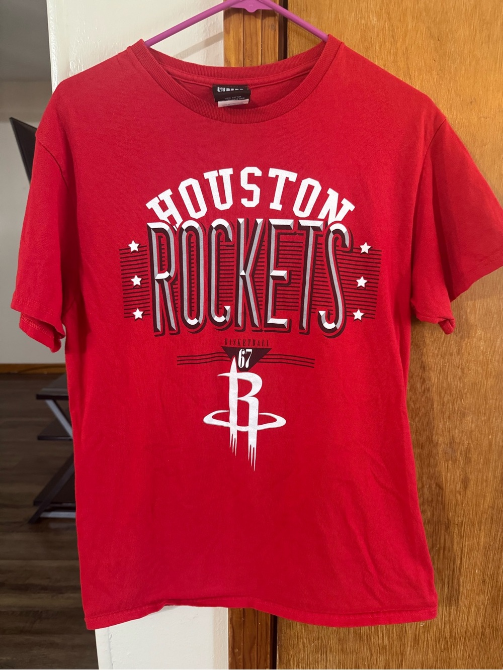 Unk Red NBA Logo Graphic Tee